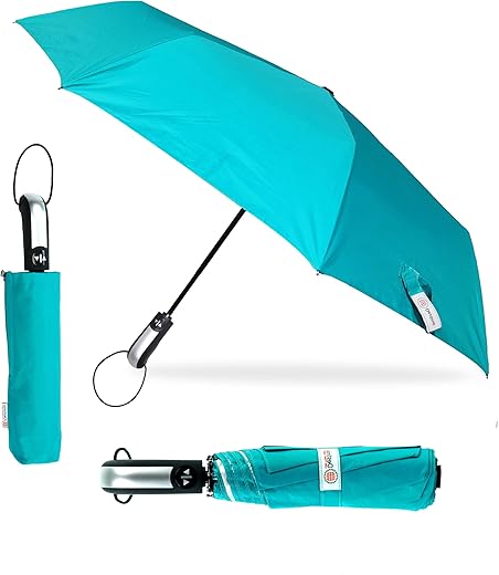 Destinio Large Automatic Windproof Umbrella with Travel Cover