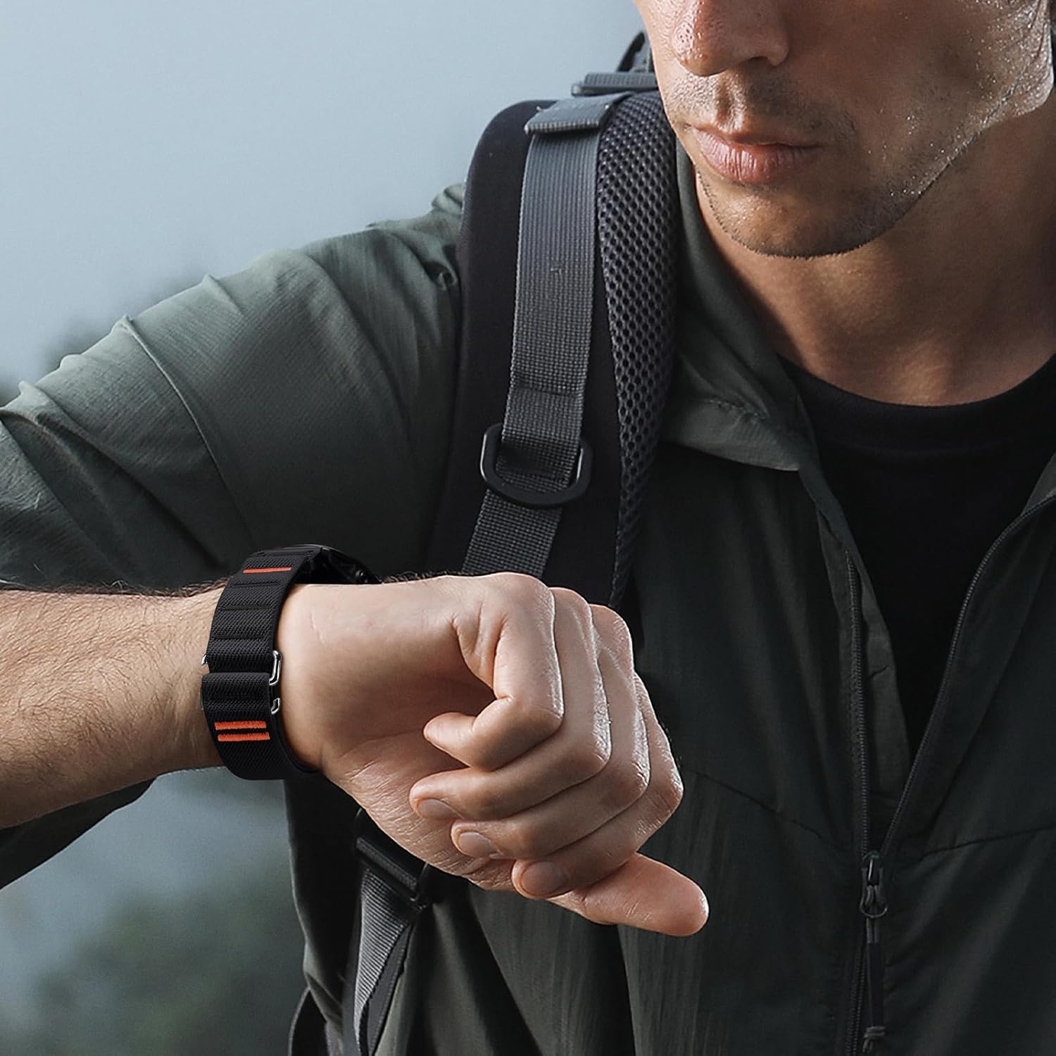 Suitisbest 22mm Quickfit Nylon Bands Compatible for Garmin Watch Band Fenix 5/Fenix 6/Fenix 7/Fenix 8 Fenix E 47mm/Fenix 5 Plus/Fenix 6 Pro/Fenix 7 Pro/Forerunner 935 - Image 6