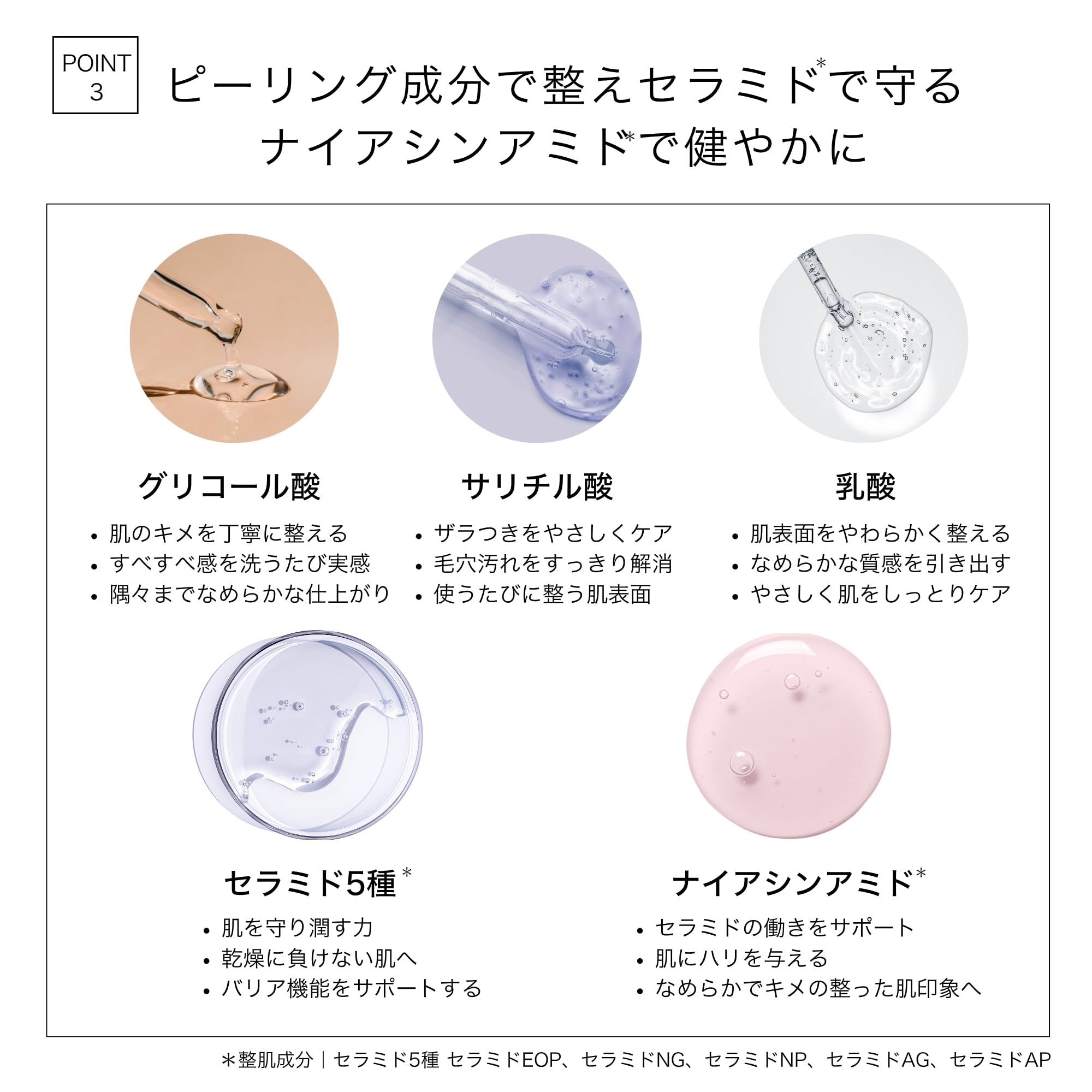 HALSKIN（ハルスキン）クリアウォッシュ 150ml 泡洗顔料 [ サリチル酸 セラミド ] 毛穴ケア 洗顔フォーム 低刺激 敏感肌 日本製【こばとも先生監修】小林智子 - 5