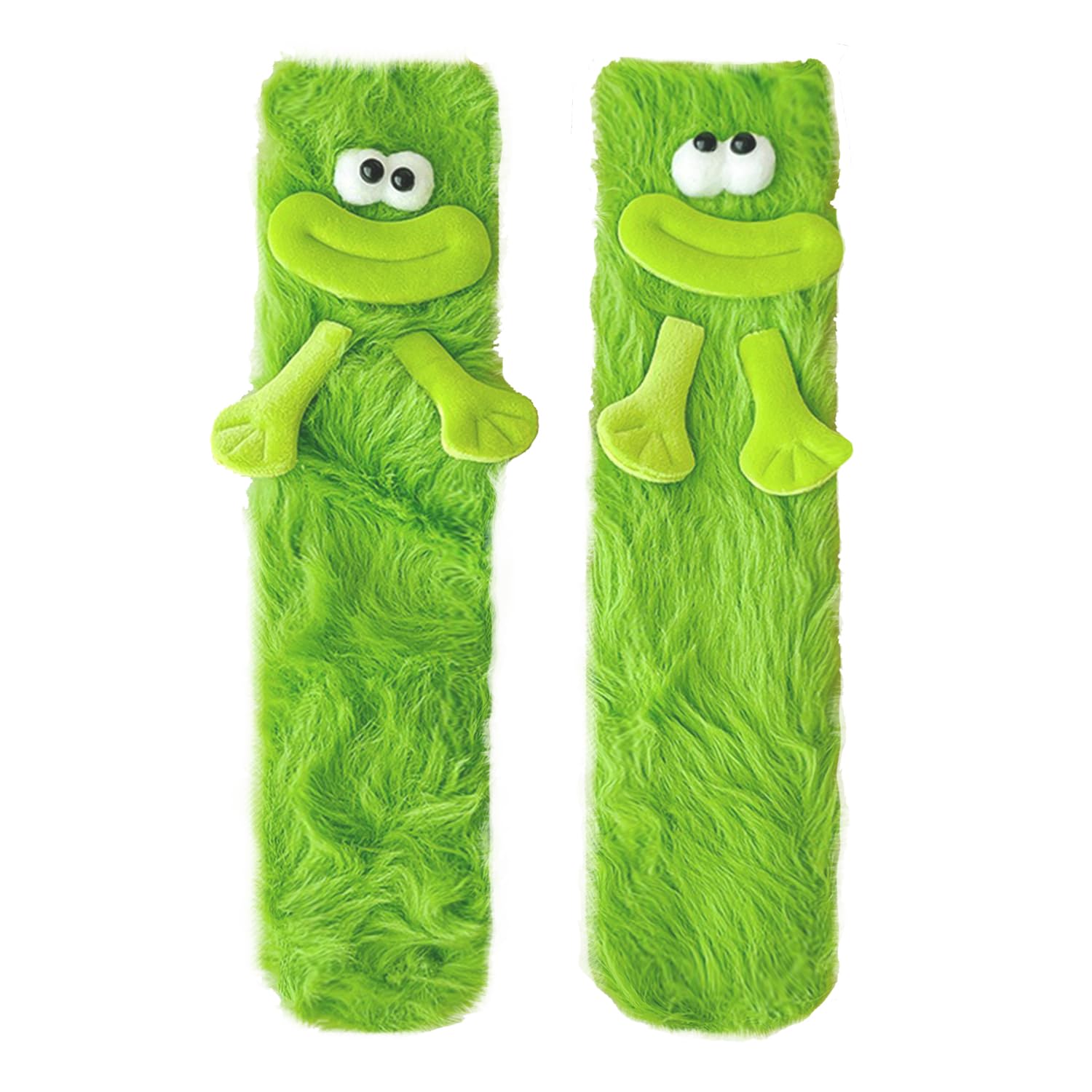 TFTSR Crazy Funny Fuzzy Silly Socks for Kids Women,Girls Fluffy Slipper Novelty Fun Socks,Boy Men Cute Cozy Soft Animal Socks