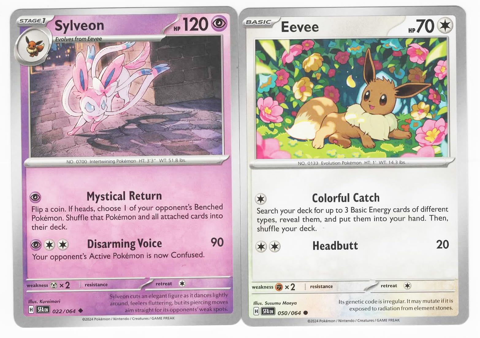 ポケモン - Umbreon Sylveon 英語版　正規品 Pokemon Card Game Umbreon & Sylveon Collection File Set