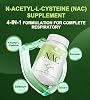 Suplemento NAC N-Acetil Cisteína, 4 en 1 con Bromelina, Glicina y Selenio, 180 cápsulas (suministro para 90 días) 3