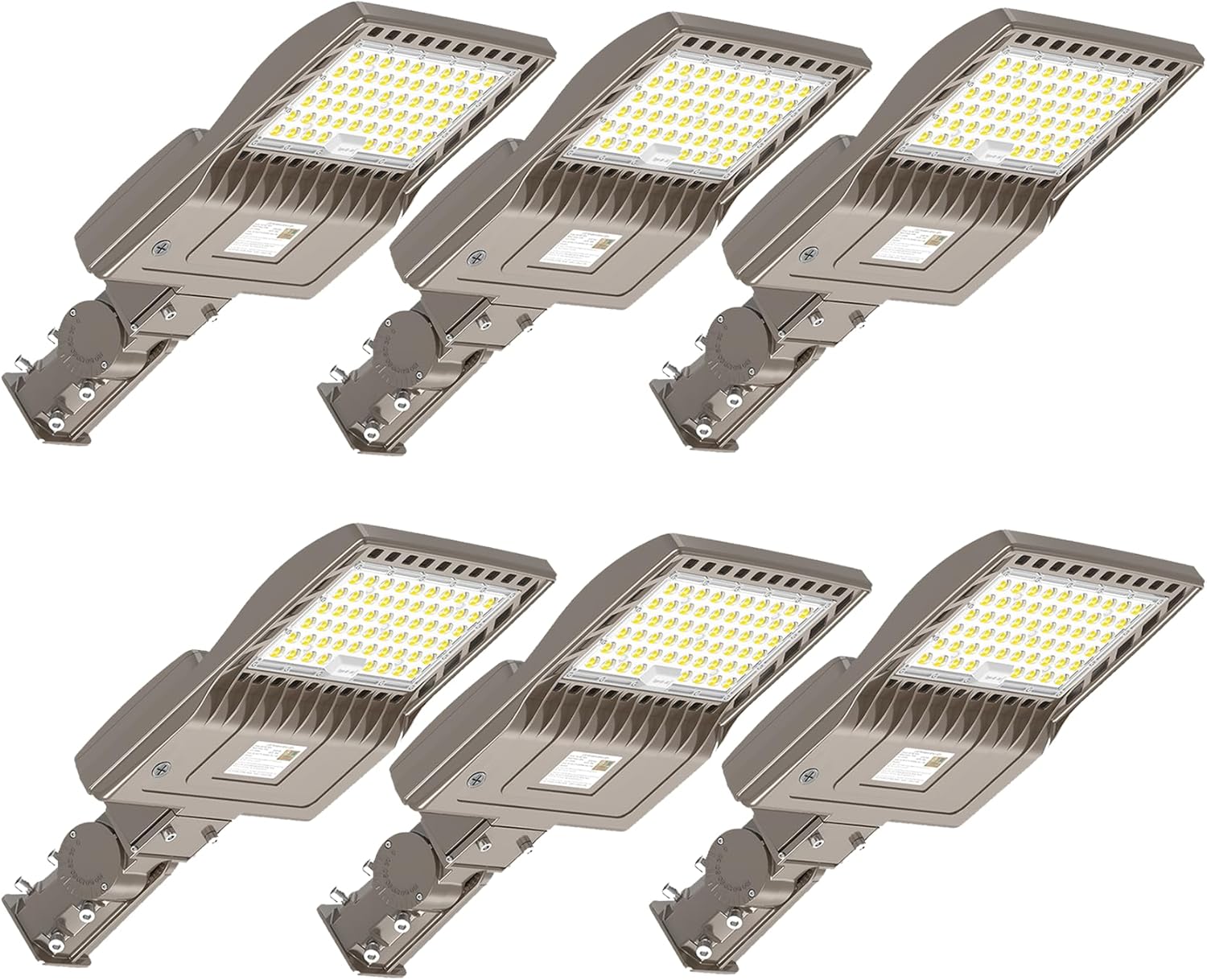 LED Parking Lot Light with Slip Fitter, UL DLC Listed, – B0D814MG5D