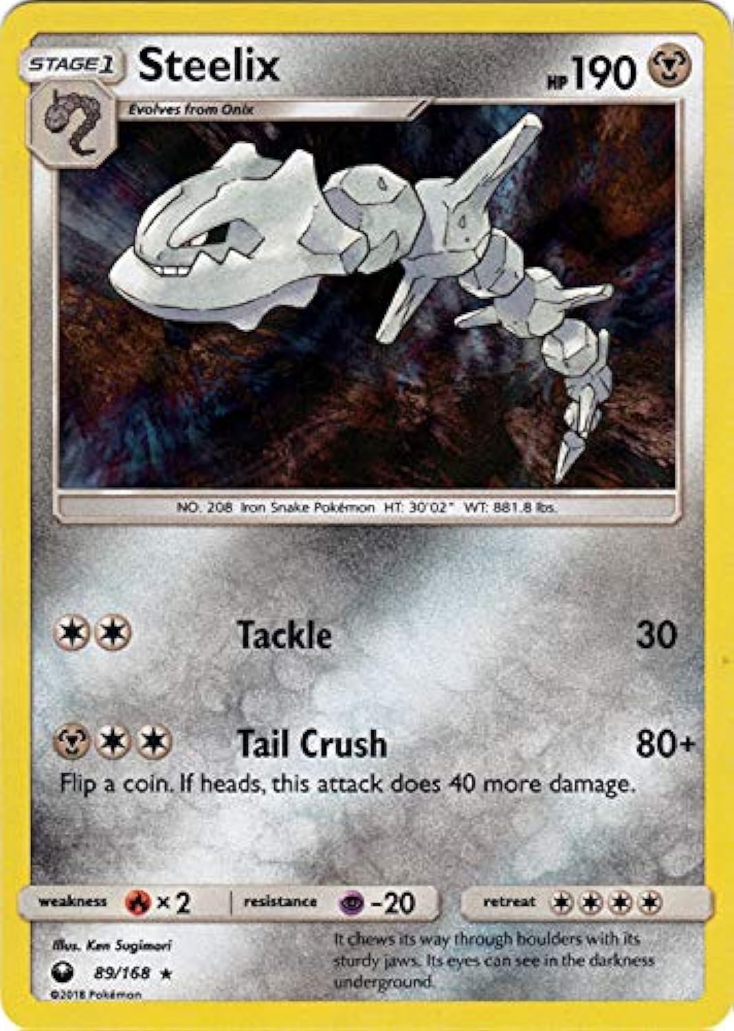 Steelix - 89/168 - Holo Rare