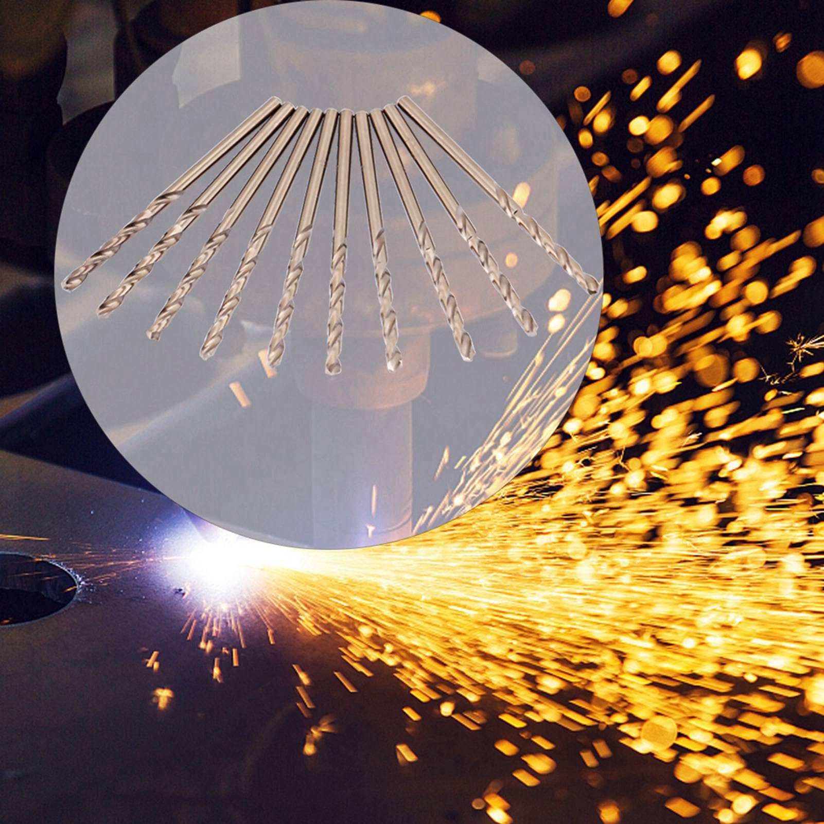 Punte Trapano per Acciaio Inox 5mm, Punte Ferro al Cobalto 5mm per Foratura Acciaio Inossidabile Ghisa Lamiera Piastra in Acciaio Ferro Angolare