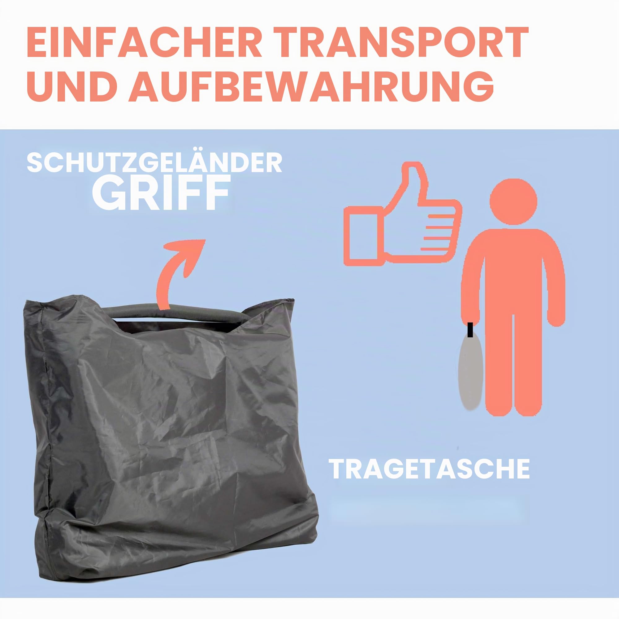 Bambisol Doppelkinderwagen nebeneinander | ideal für Zwillinge ab der Geburt mit ultra-kompaktem Zusammenklappen | Farbe Schwarz und Grau
