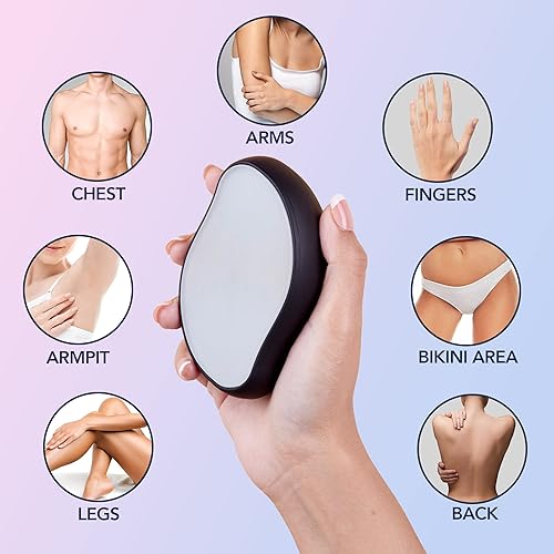 Miniatura 3 de ELACE™ - Borrador de pelo de cristal para mujeres y hombres, exfoliación sin dolor, removedor de pelo de cristal mágico, piedra de borrador de pelo,