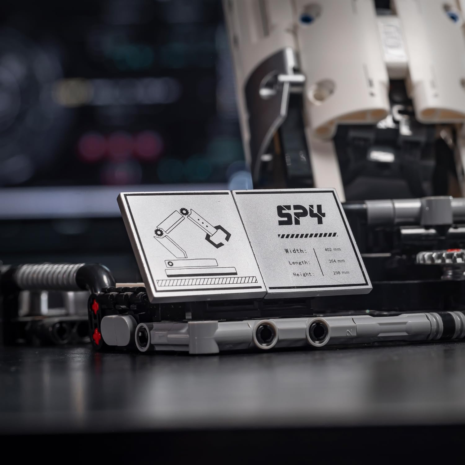 Mechanical Technical Arm Building Blocks Set,Toy Set with Remote Control and 8-Way Control,STEM Educational Toys,Set for Boys and Girls 8-14,Technic Robotic Arm Set for Adult(784Pcs)