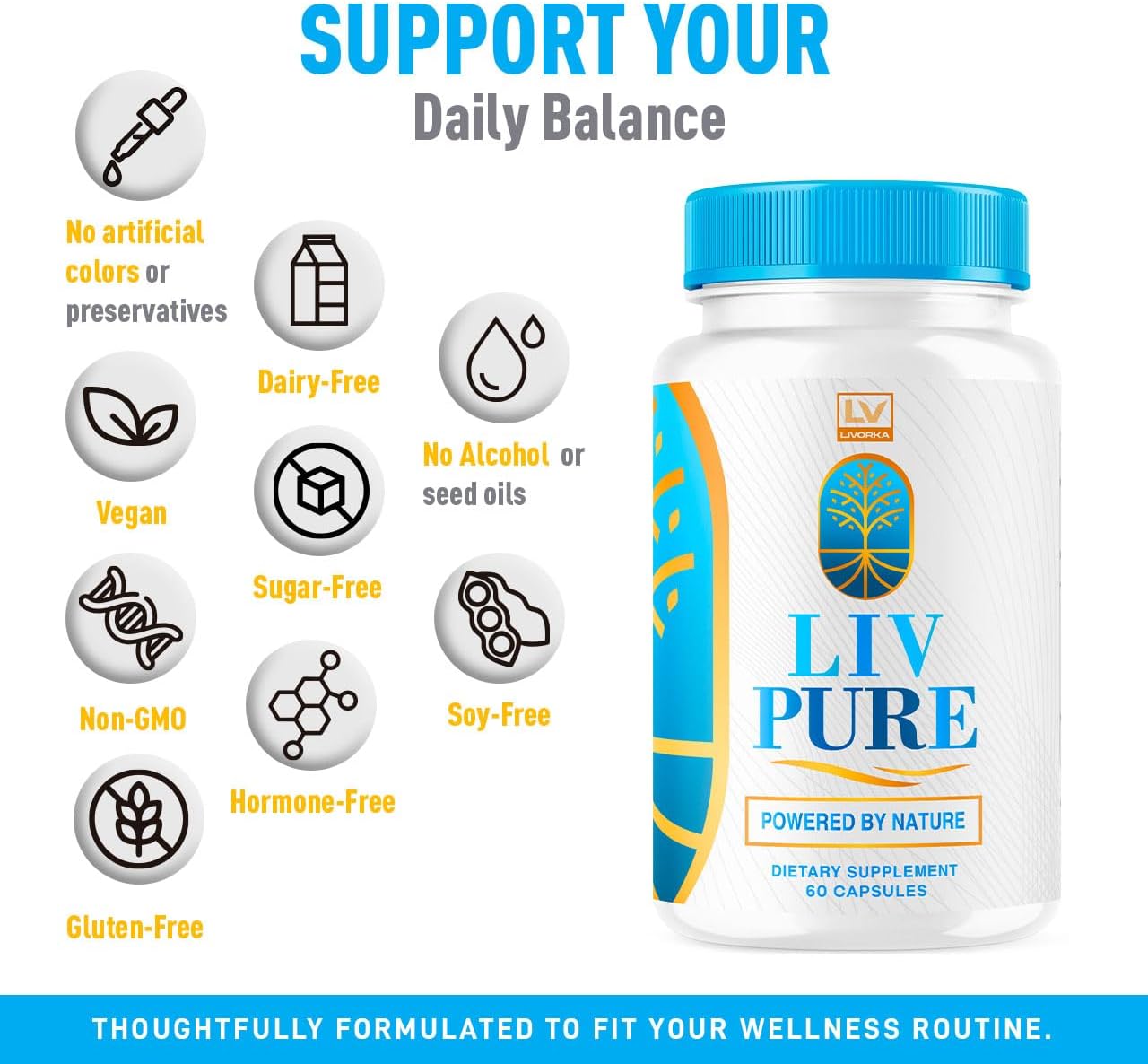 (2 Pack) Liv Pure, Liv Pure Reviews, Liv Pure Pills, Liv Pure Pills Reviews, Livpure Pills, Livpure, Liv Pure Capsules Liver Pills, Liv Pure 120 Capsules for 60 Days.