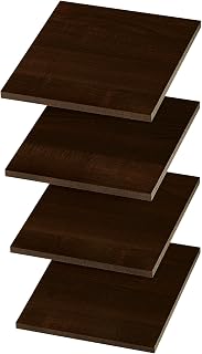 Easy Track 24" (4 Pack) Closet Shelves, Gray