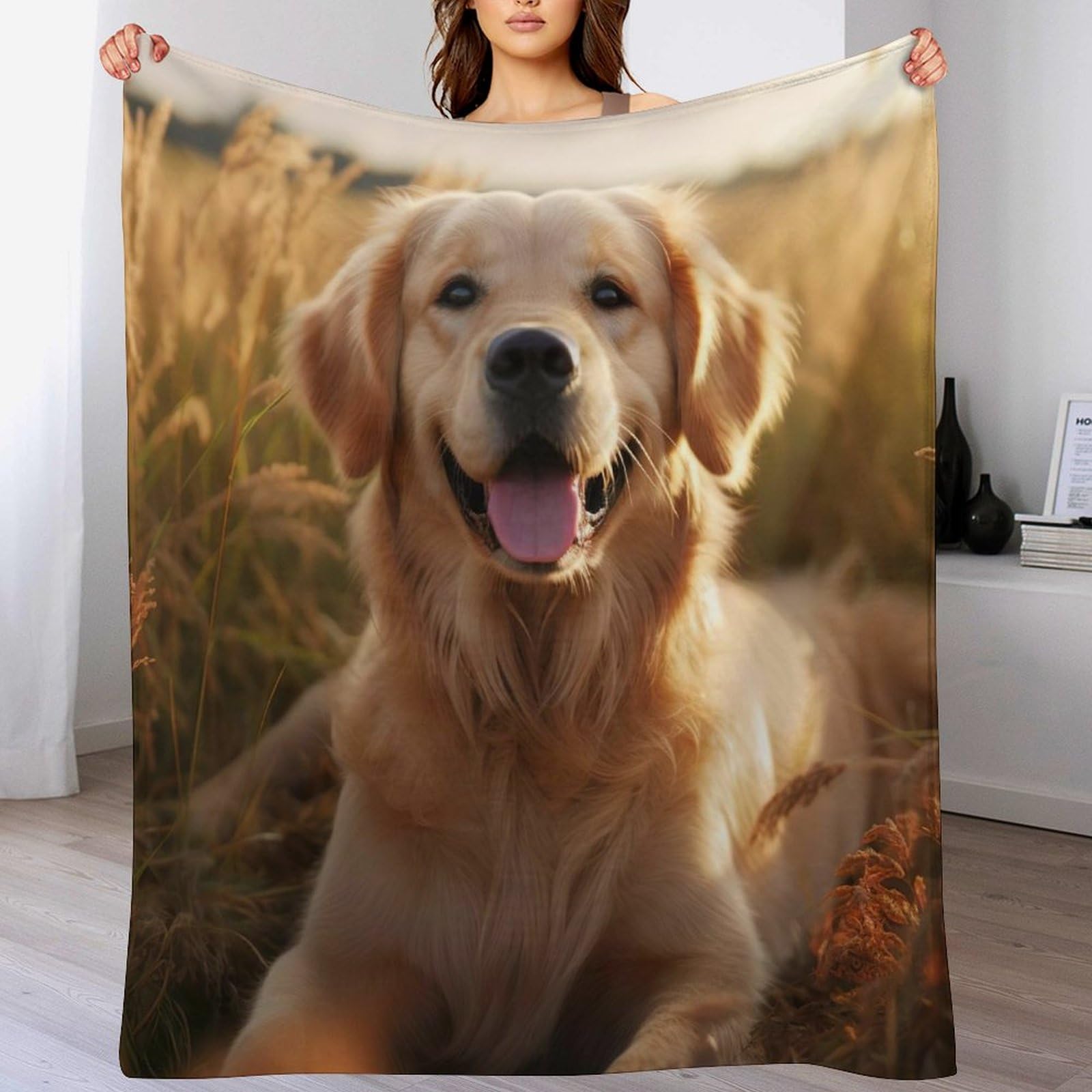 Manta suave para perros ideal para viajes en coche y descanso en el salón de casa