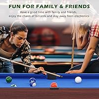 Vista 6 de Mesa de juego múltiple de 48 pulgadas, mesa de juego combinada 9 en 1, juego de mesa de juego combinada de arcada con billar, ping pong, hockey