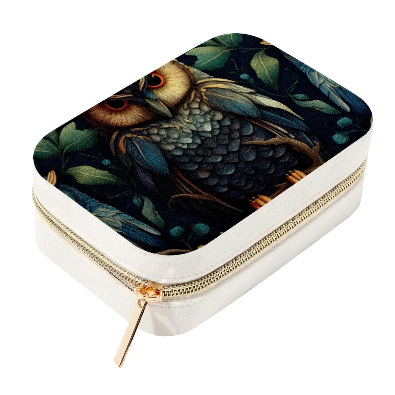 Organiseur double couche en velours pour bagues boucles d'oreilles