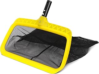 Masthome Pond Nets for Cleaning, Pool Skimmer with Deep Bag, Fine Mesh Swimming Pool Net, Professional Garden Spa Hot Tub Net of The Finest Debris (Not Included Telescopic Pole)
