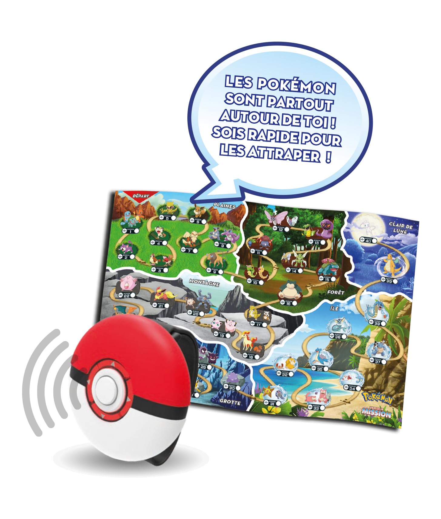 Pokémon Dresseur Mission (VF), Capture Tous Les Pokémon, Solo, 5+, GPK02