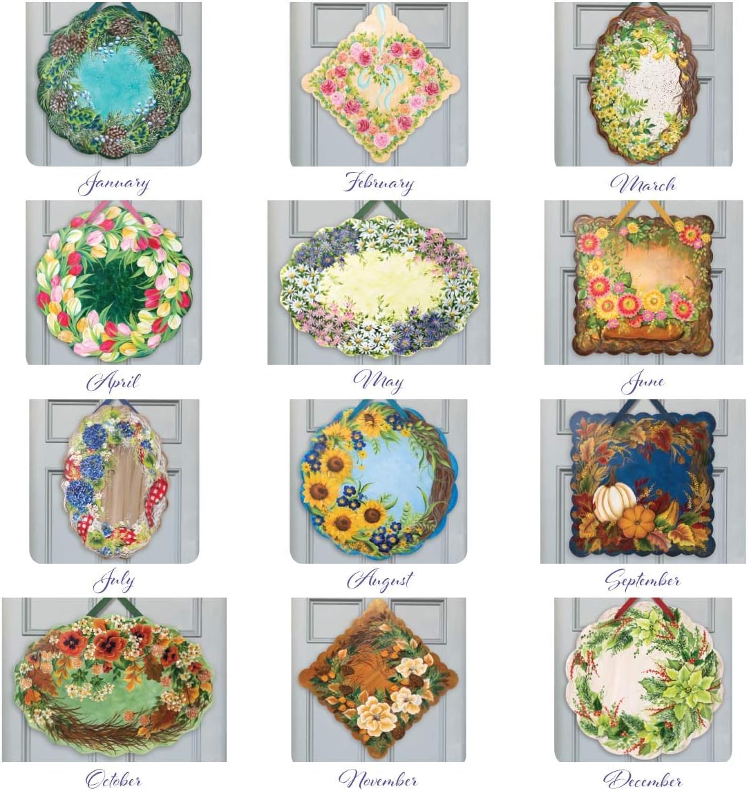 FolkArt One Stroke Wreath of the Month Paint Kit