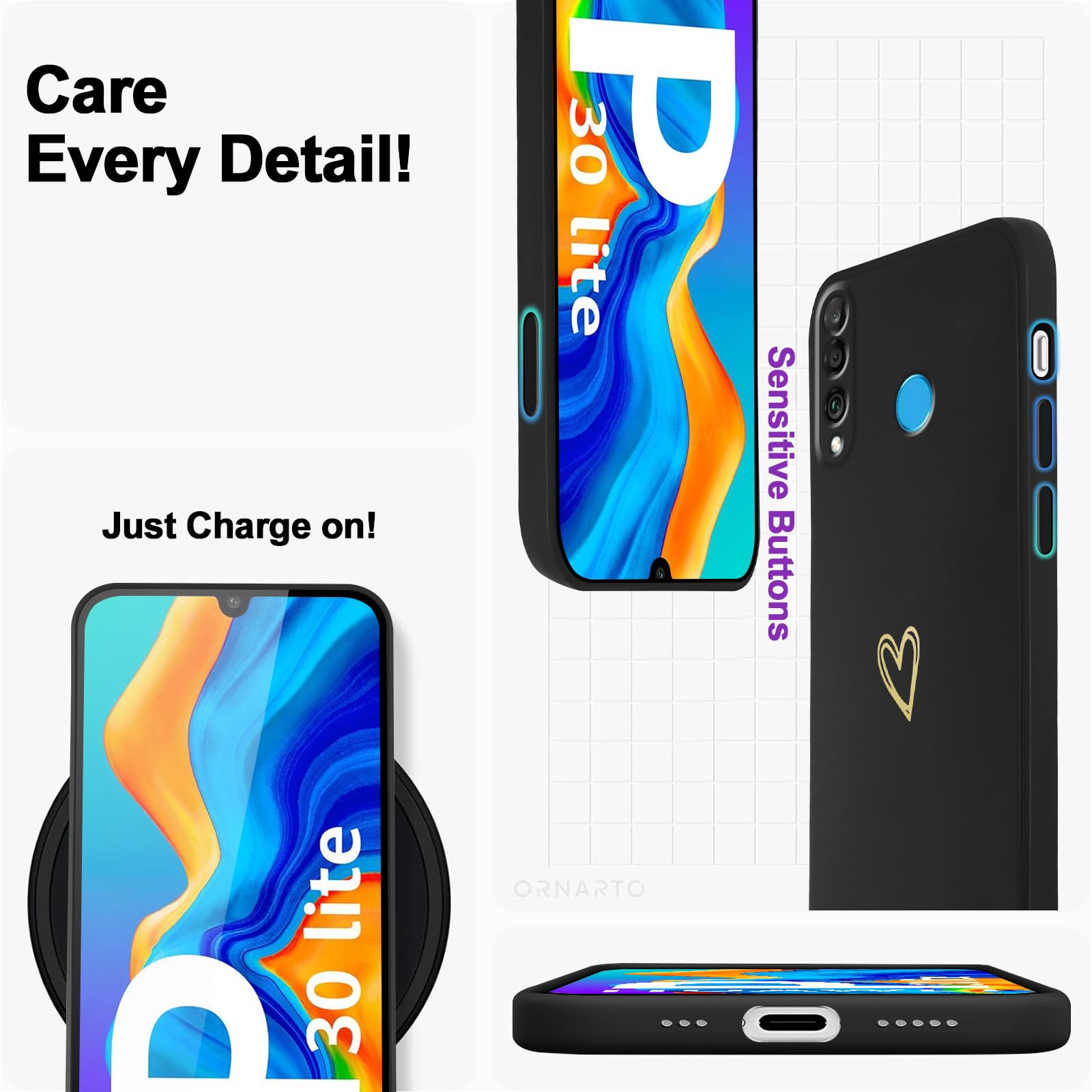 Custodia Girocollo Per OnePlus 9: Cover Trasparente In TPU Con Tracolla Regolabile 150 Cm, Antiurto E Antigraffio