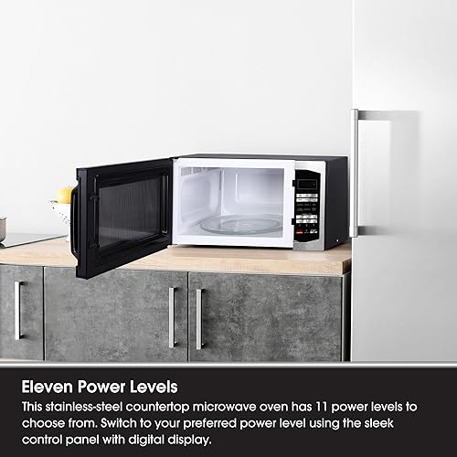 Miniatura 57 de Microondas de encimera de acero inoxidable con toque digital de 1.1 pies cúbicos