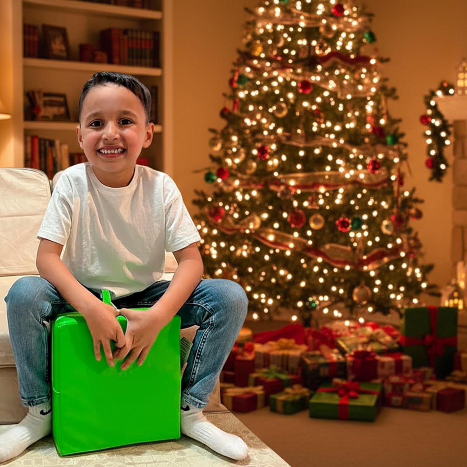 Special Needs Essentials FocusPad Square Sensory Seat | ADHD & Autism Support Cushion | Wobble Pad for Kids & Adults | Portable & Durable Calming Tool – Green, 1 Count