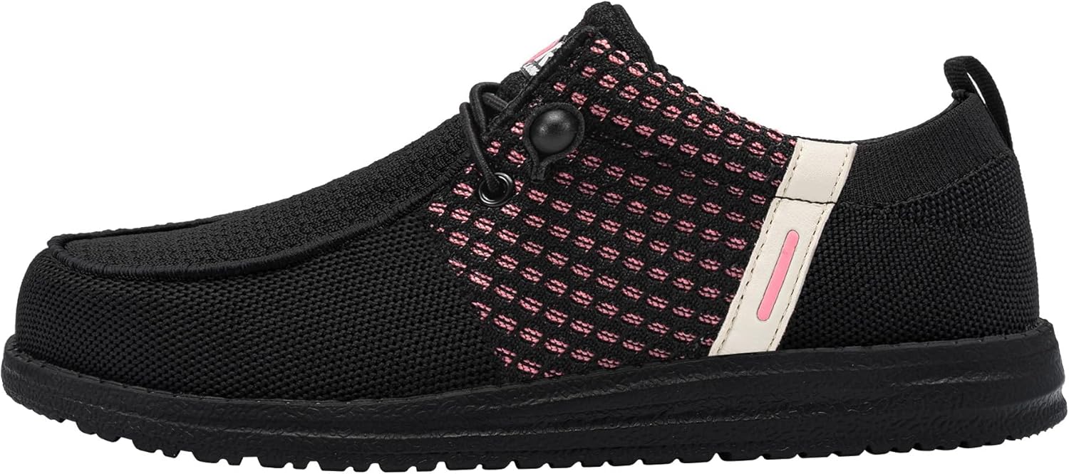 LARNMERN Steel Toe Loafers Women Lightweight Comfortable Slip On Walking Casual Flats Sneakers Work Safety Shoes - Image 2