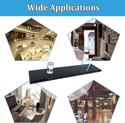 Miniatura 6 de Soporte de exhibición de cuchillos de acrílico con hoja fija, colección de cuchillos de hoja fija, soporte decorativo para exhibición de espadas