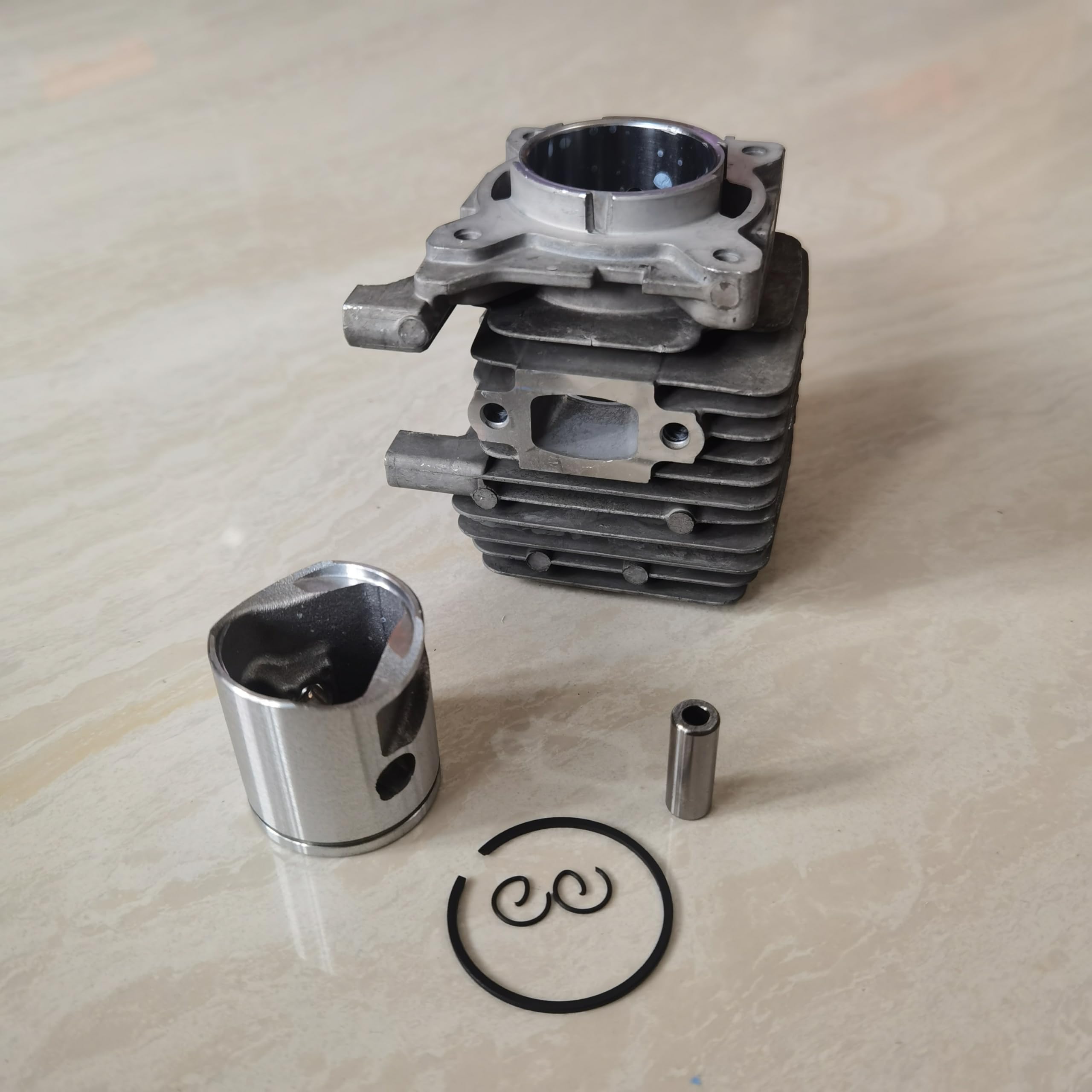 Kit de Cylindre de Remplacement for stihl FS38 2-Mix FS55 2-Mix HS45 Piston de Cylindre Assy 34mm 4140 020 1203