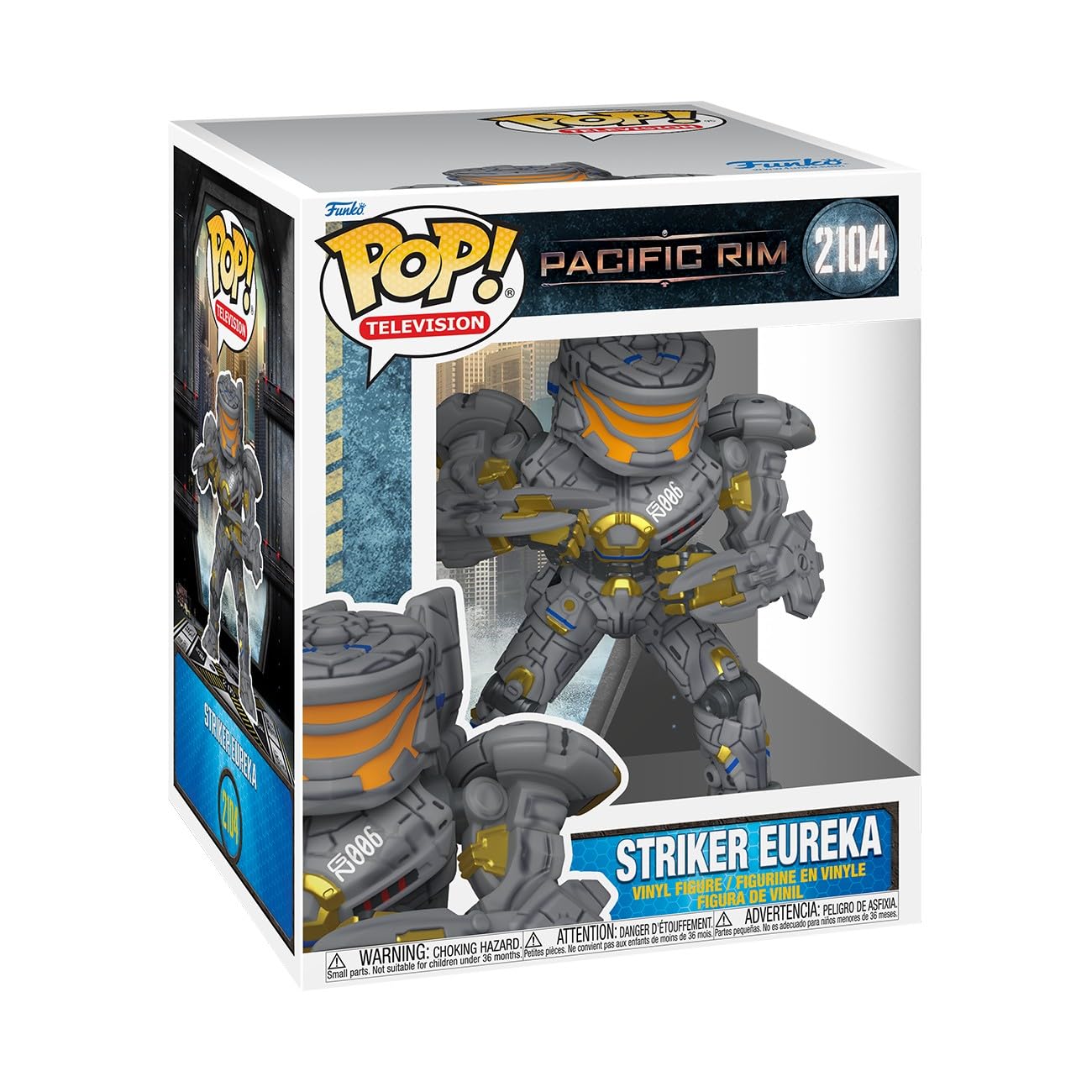 Funko Pop! Super: Pacific Rim - Striker Eureka - Collectable Vinyl Figure - Gift Idea - Official Merchandise - Toys for Kids & Adults - Sci-Fi Fans - Model Figure for Collectors and Display