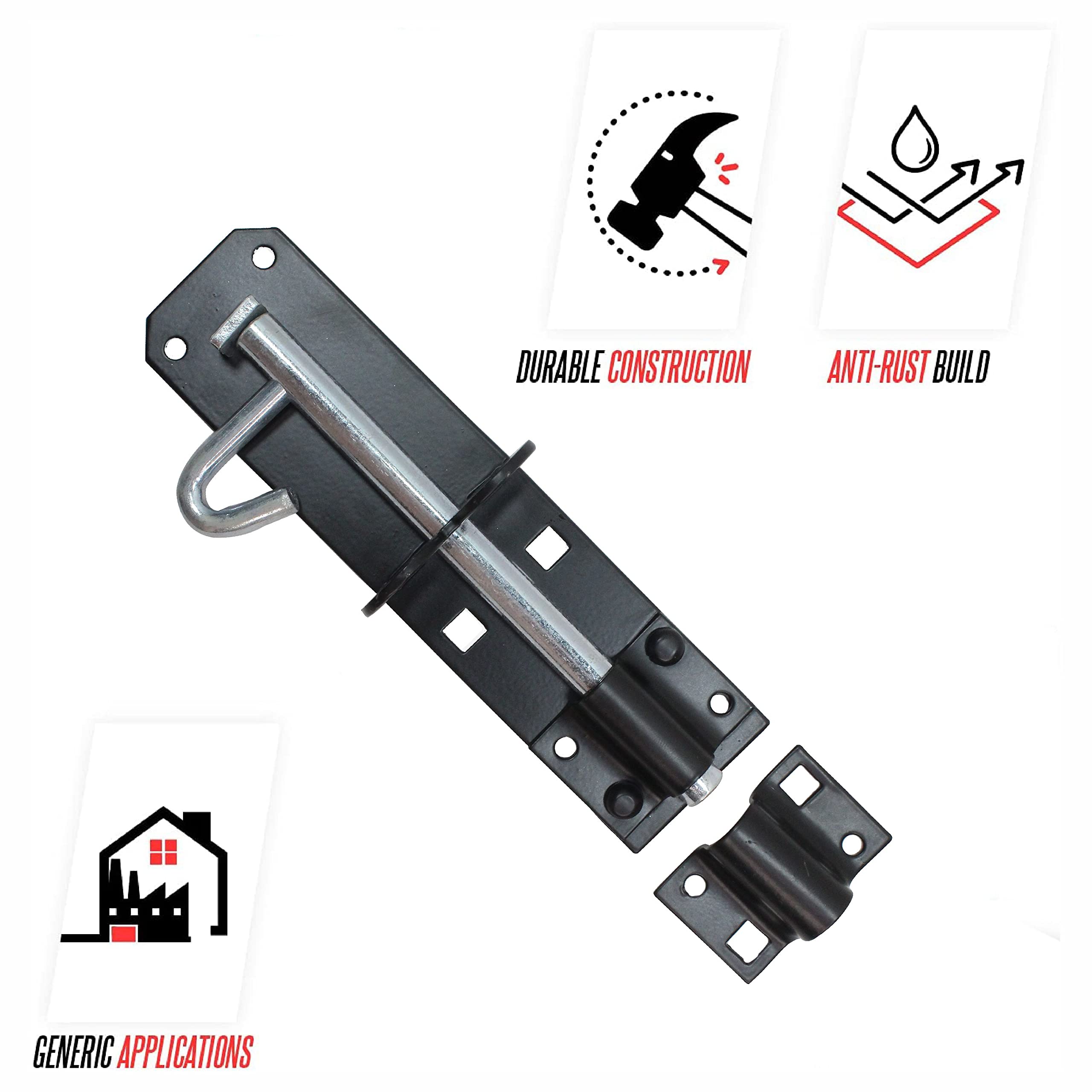 Cancello Capannone Fero Brenton Pad Chiavistello Scorrevole Di - Foto 6