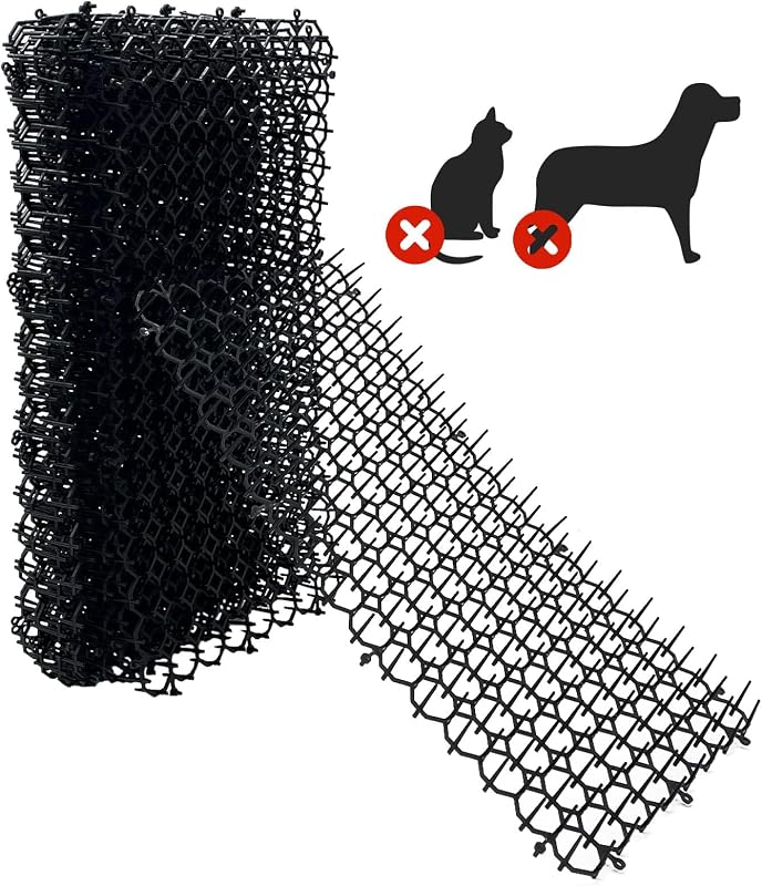 Tapete Repelente para Gatos Fhiny com Pontas e Recortável, Pacote com 12 unidades de 40,64 × 20,32 cm