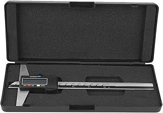 Depth Gauge, Digital Depth Gauge, Stainless Steel Caliper, High Accuracy Stainless Steel Digital Depth Vernier Caliper Gauge Measuring Tool 0-150mm 0.01mm