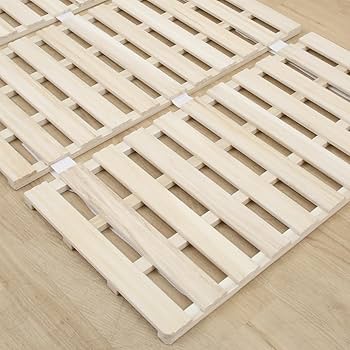 専用新品ニトリ　木製 シングルサイズ すのこベッド 折りたたみ式　4つ折り2点 ニトリ ベッド シングル 桐 軽量4つ折りすのこベッド(ベッド
