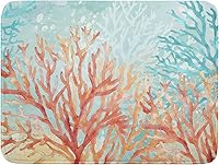 Vista 36 de Tapete de secado de platos con diseño de pájaro rojo de Feliz Navidad, absorbente y de secado rápido, protector para encimera de cocina, 18 x 24