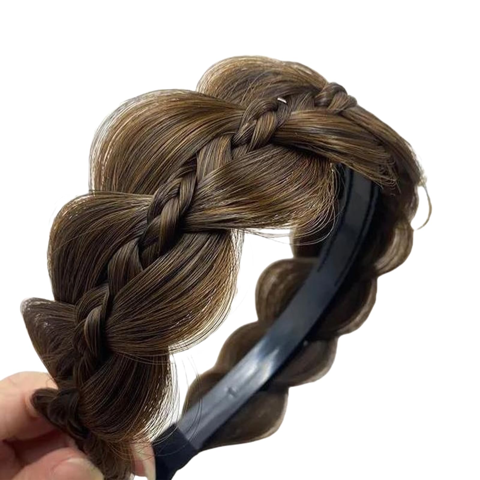 Fentency Elegant Fishbone Braid Headbands For Effortlessly Hairstyle And Comfortable Synthetic Fiber Wigs Hairband All Matching