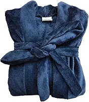 Roupão Microfibra Fleece Feminino e Masculino Adulto Robe Macio Secagem Rápida