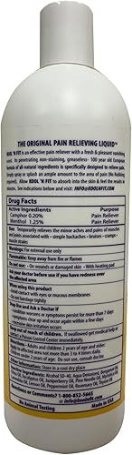 Miniatura 2 de Kool N Fit Producto para aliviar el dolor (16 onzas) Pies, alivio del dolor de espalda baja, alivio del dolor de rodilla y más, de absorción