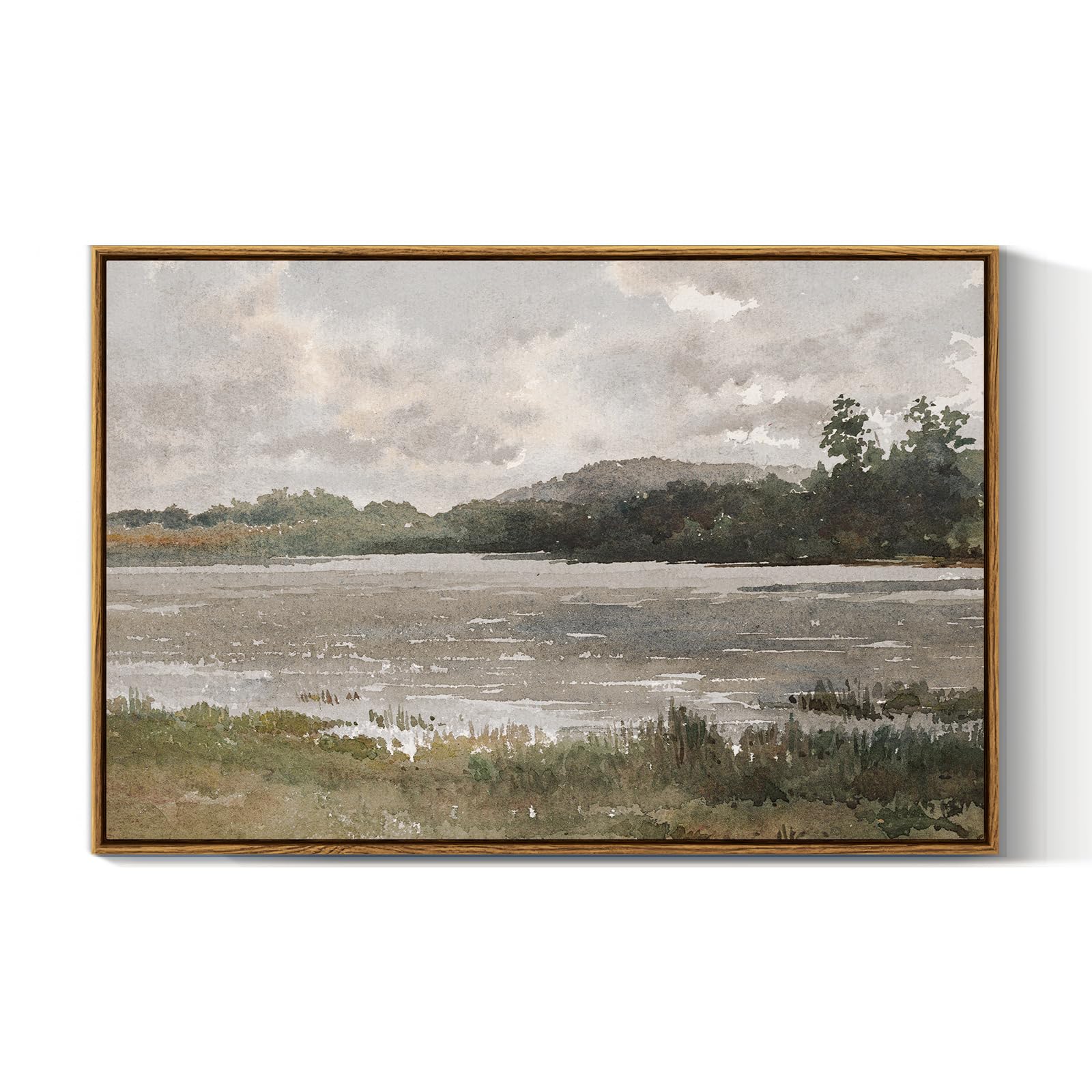 VIYYIEA Vintage Framed Black Dog Wall Art, Bedroom Living Room Minimalist Animal Art Decor, Antique Dog Canvas Print Paintings, Home Farmhouse Retro Still Life Decor, 12x16 Inch — view 58