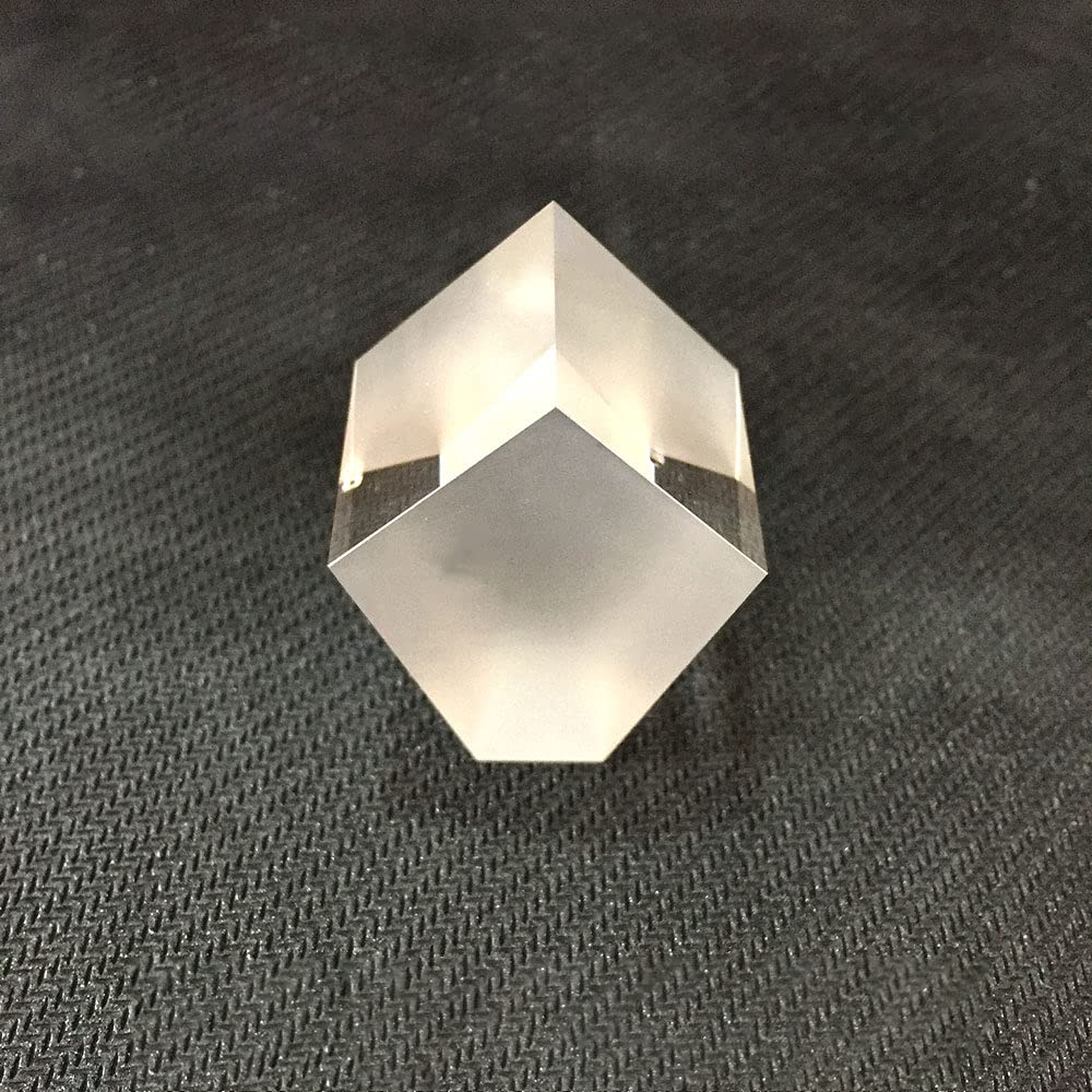 ERBER Pentaprisme en Verre Optique Prisme à Angle Droit irrégulier 90 degrés Miroir Polygonal spécial Prisme Triangulaire Penta