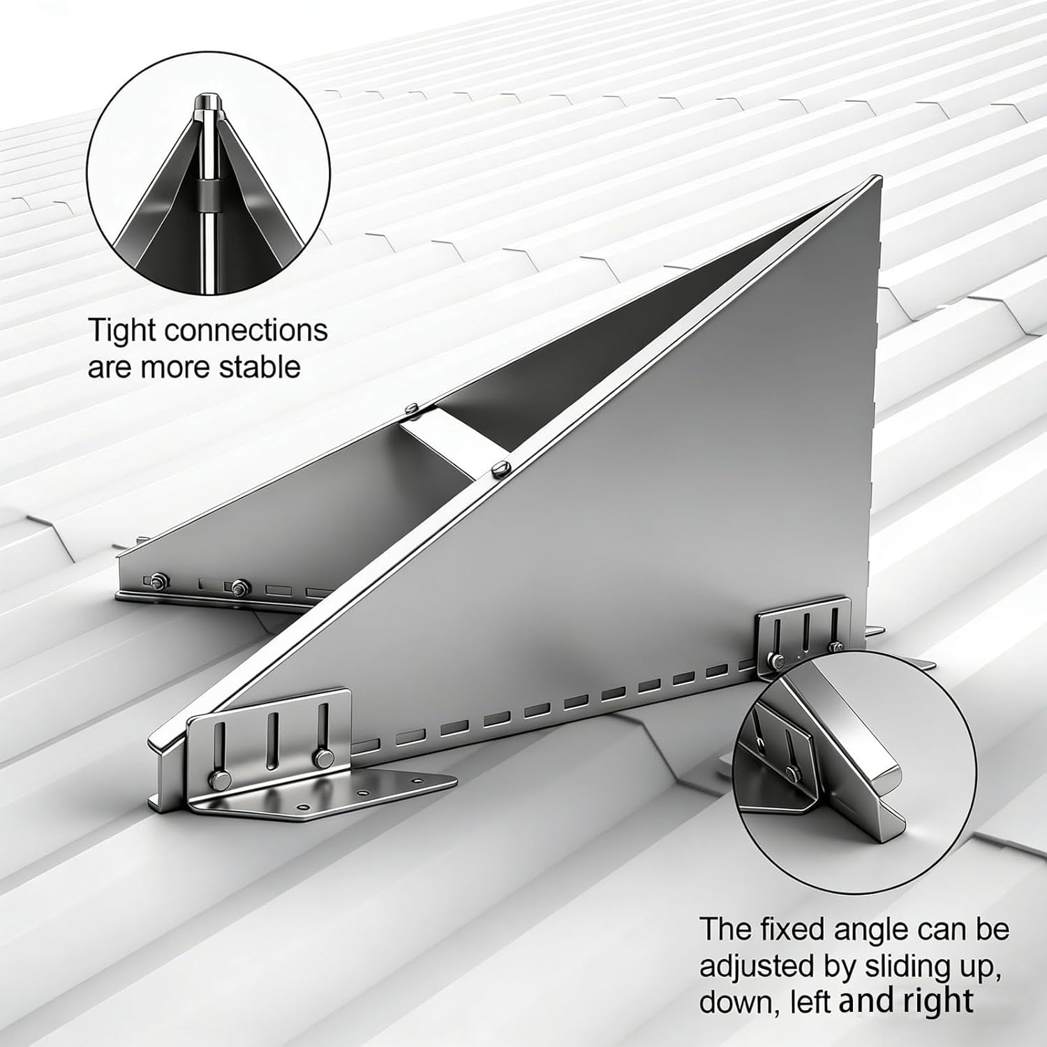 304 stainless steel roof snow diverter snow guards,snow splitter for metal roofs,roof vent snow guard?forprotection stack pipes and chimneys roof?universal adjustable angle?brushed surface?