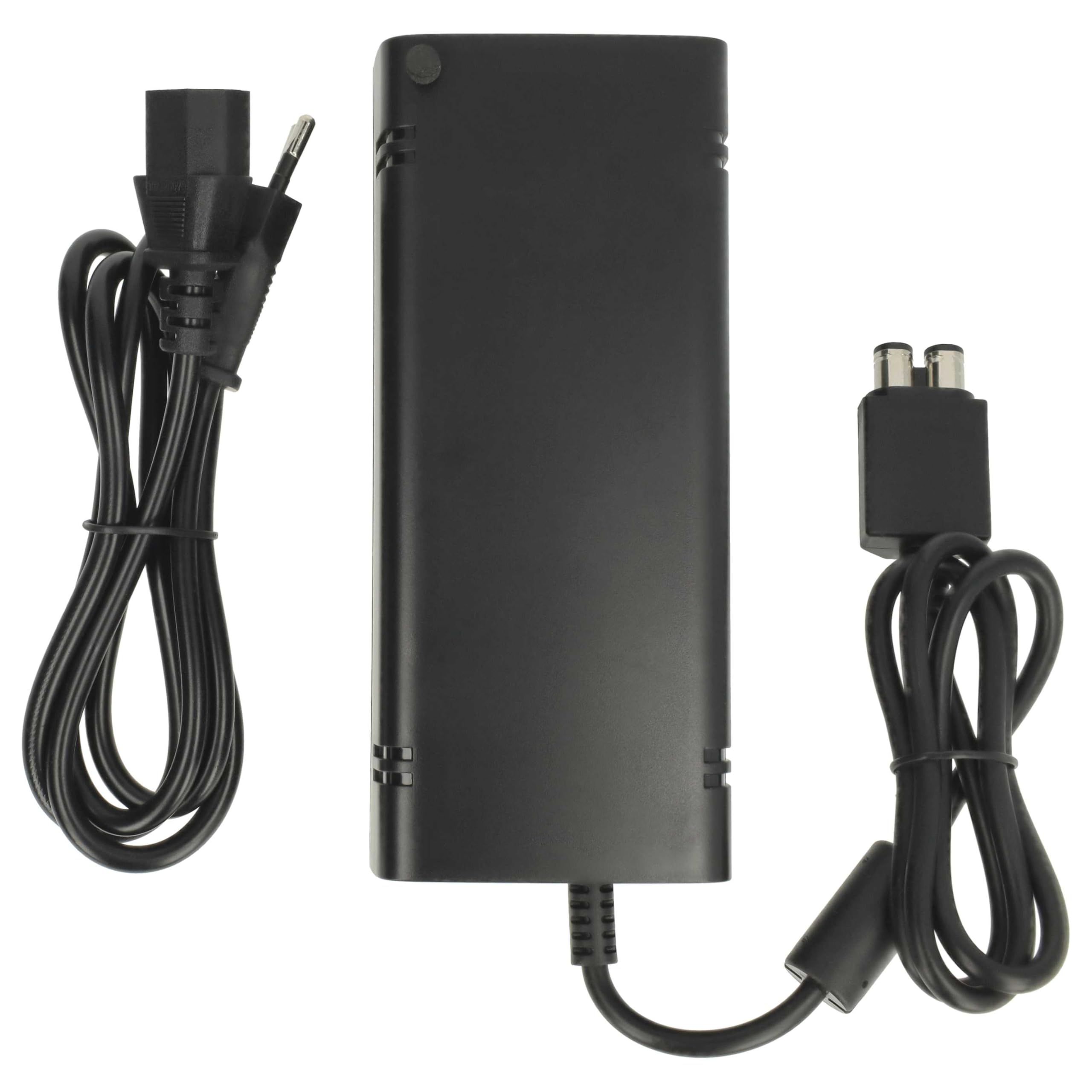 vhbw 220 V zasilacz ładowarka kabel do ładowania 130 W (12 V/10,83 A) kompatybilny z Microsoft Xbox 360 Slim zamiennik do DE-X360-3206.