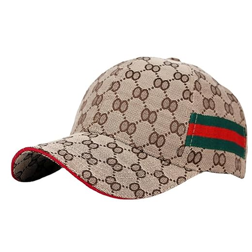 Baseball-Mütze Mode Trend Baseball-Mütze Baumwolle-Mütze für Männer und Frauen Khaki in Einer Größe (einstellbar)