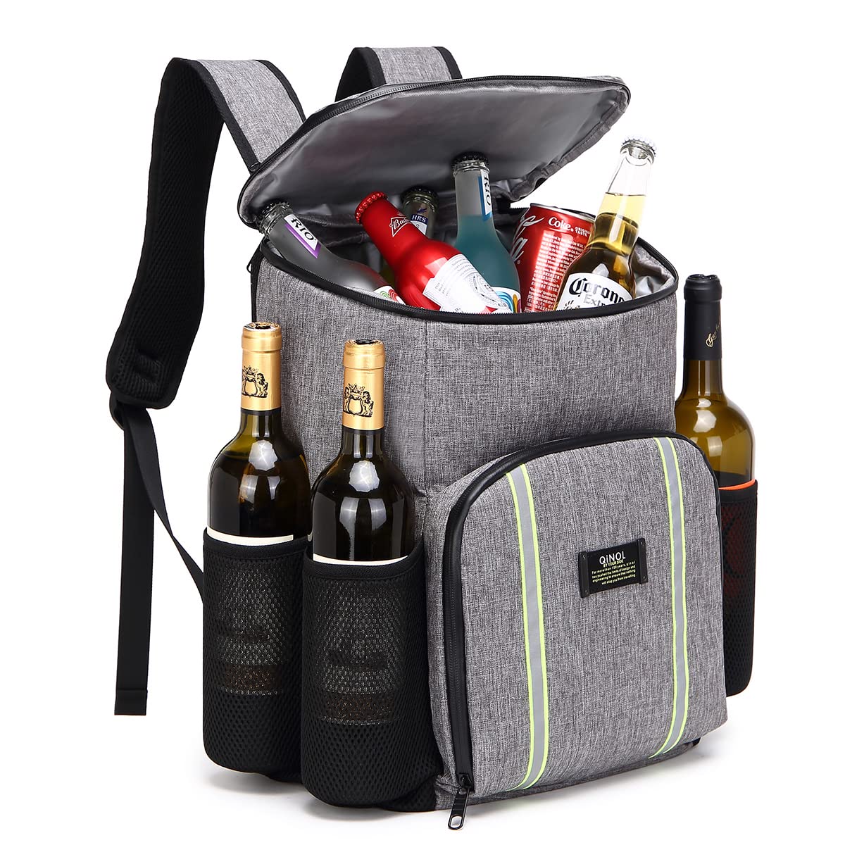 TRYPRY Cooler Backpack Leakproof 30 Cans Lightweight Backpack Insulated Cooler for Lunch Picnic Fishing Hiking Camping Park Beach