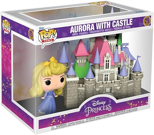 Funko Pop! Town Ultimate Princess - Aurora con castillo