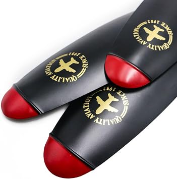 YOUKI Vintage Airplane Propeller Wall Decor,Propeller Wall Sculptures,Battery Operated,Pilot Gifts,Wall Clocks for Kitchen,Bedroom,Living Room,Kitchen,Bathroom,Metal,Black