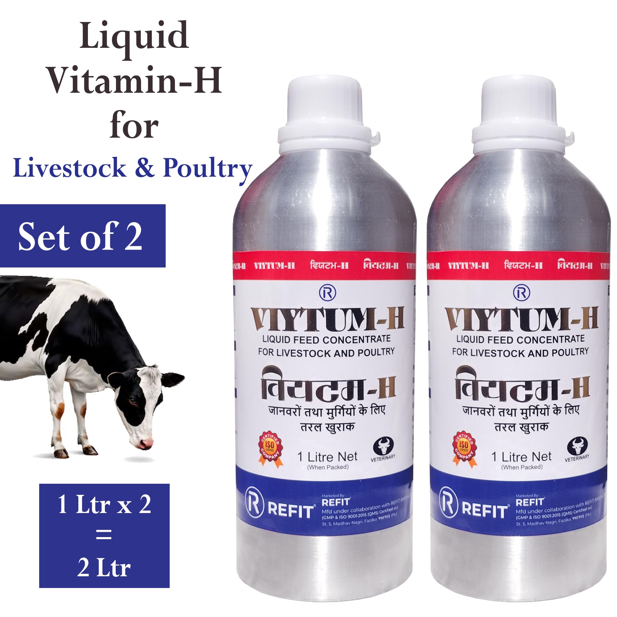 REFIT Vitamin H - Livestock Health Supplement -2 REFIT Vitamin H - Livestock Health Supplement -2