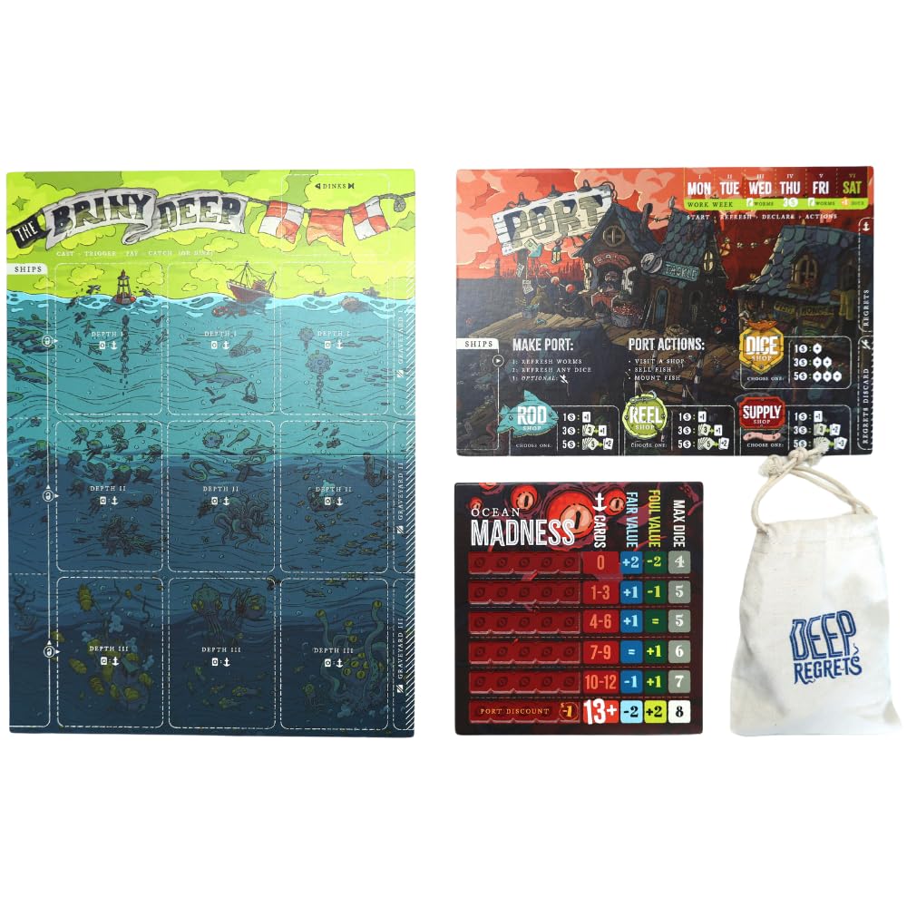 Deep Regrets: an Unfortunate Fishing Game