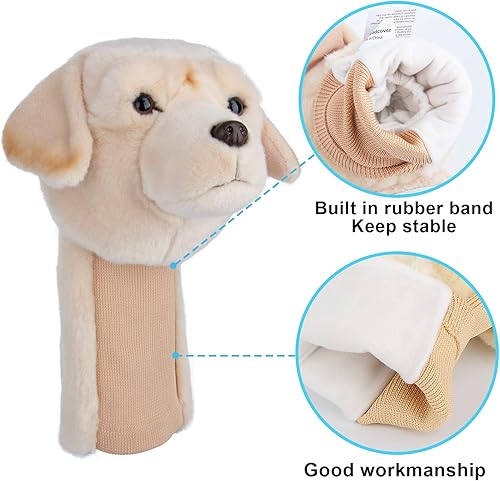 Miniatura 4 de Cubierta de Golf Headcover,Labrador Retriever Headcovers