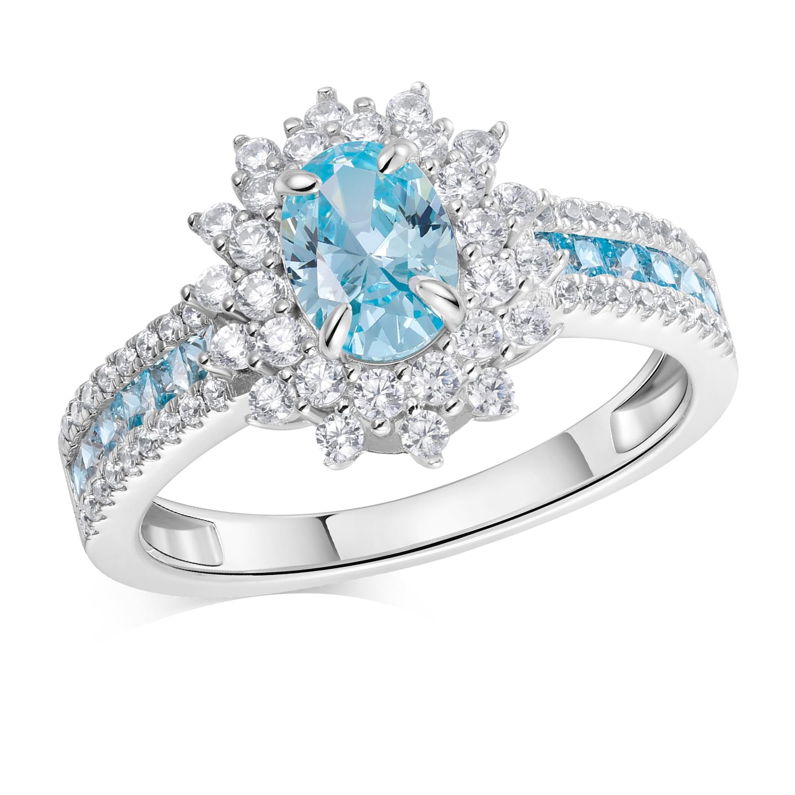 Princess Diana Inspired Halo Ring