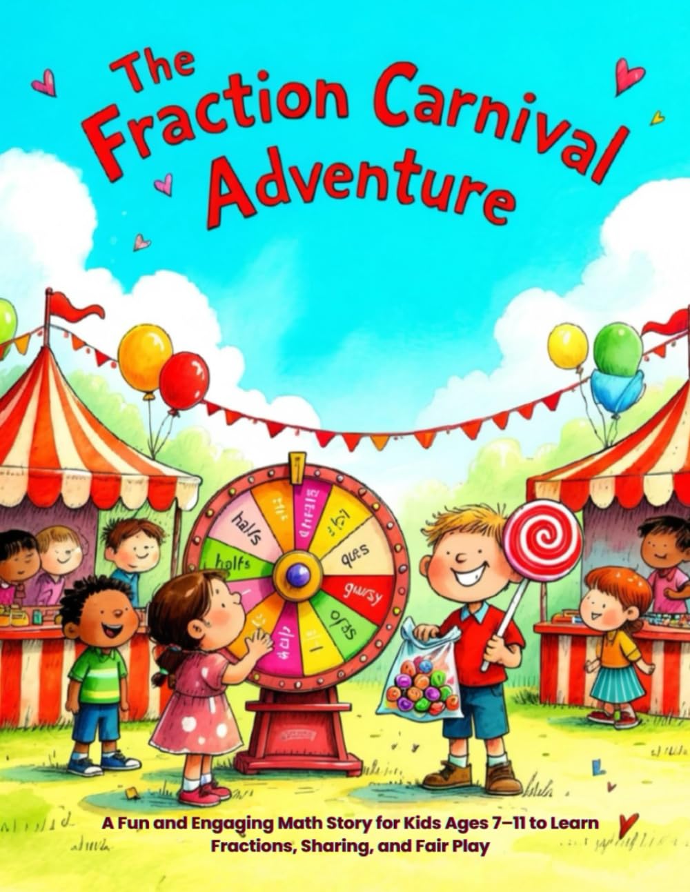 The Fraction Carnival Adventure: A Fun and Engaging Math Story for Kids Ages 7–11 to Learn Fractions, Sharing, and Fair Play (Children Educational Stories)