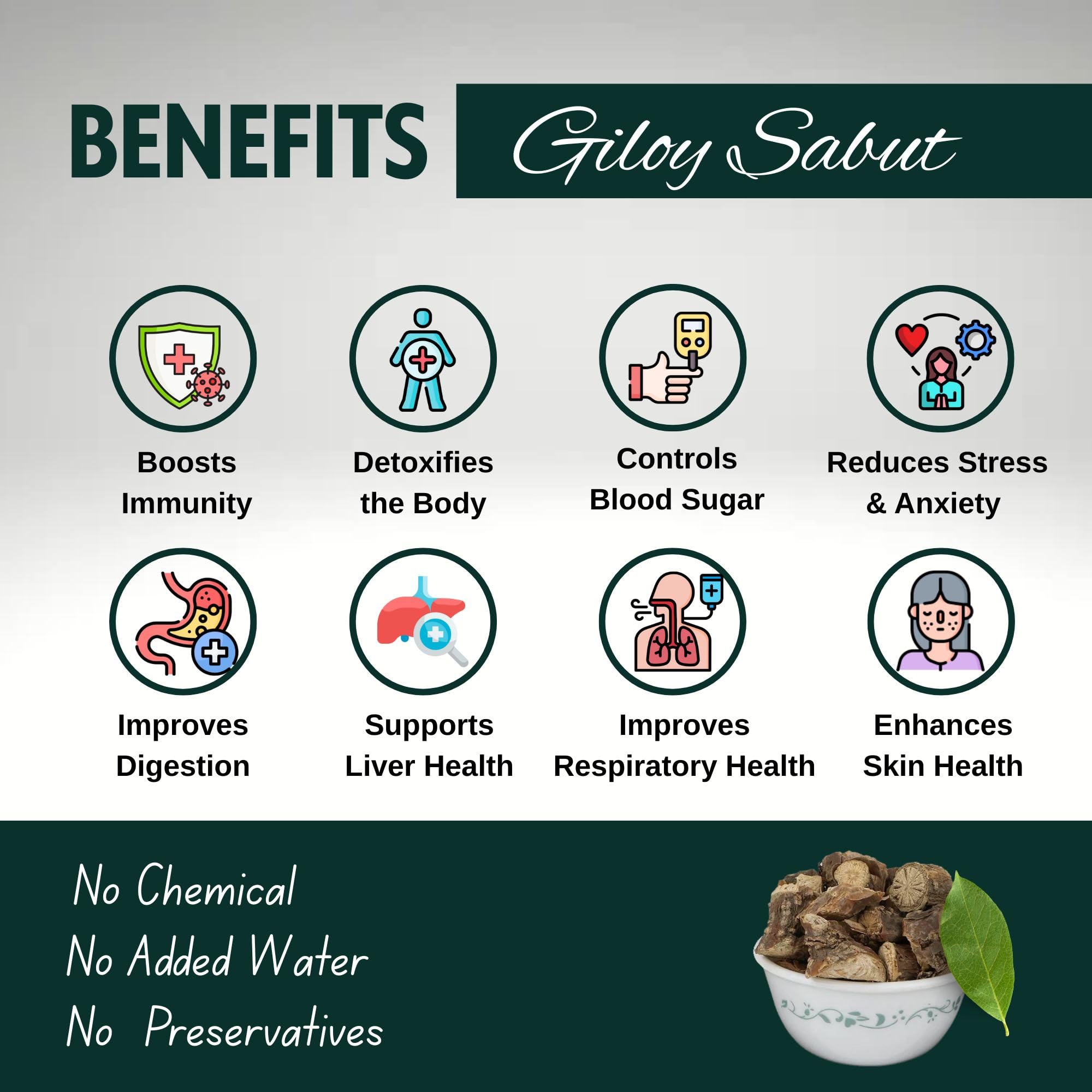 Raw Giloy Stem Cutting - Ayurvedic Herbal Remedy -2