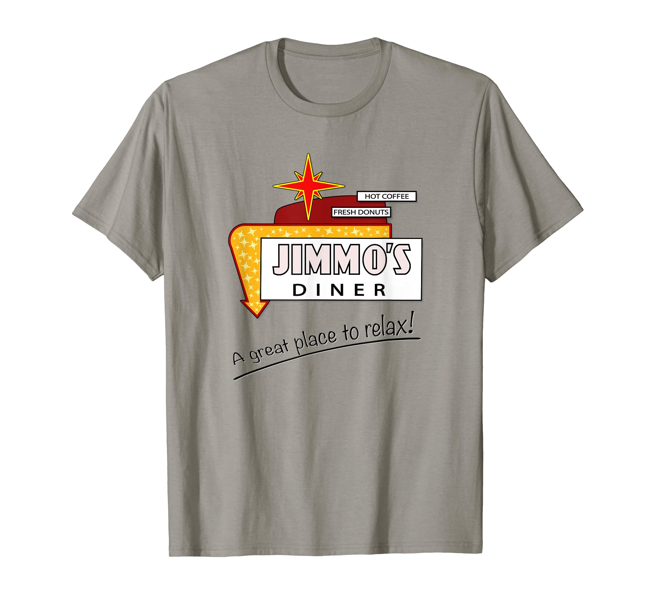 Jimmo's Diner Retro Diner Sign 1950s Nostalgia T-Shirt